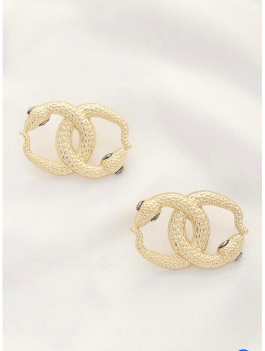 Snakes earrings